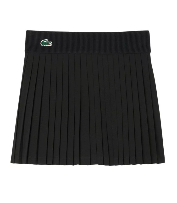 Gonna da tennis nera Lacoste 1