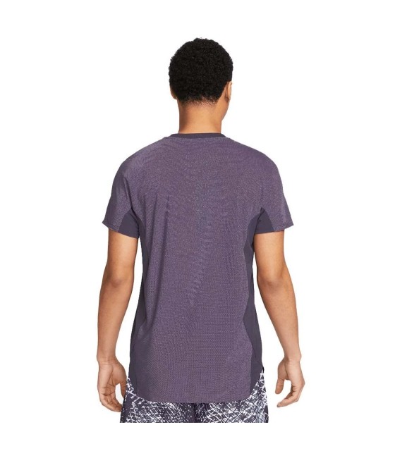 Nike Court Dri-Fit Adv Slam Paris Lila Polo | Ipontennis