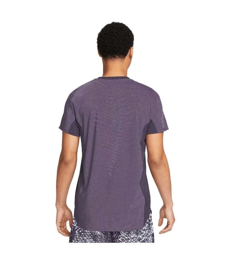 Nike Court Dri-Fit Adv Slam Paris Lila Polo | Ipontennis