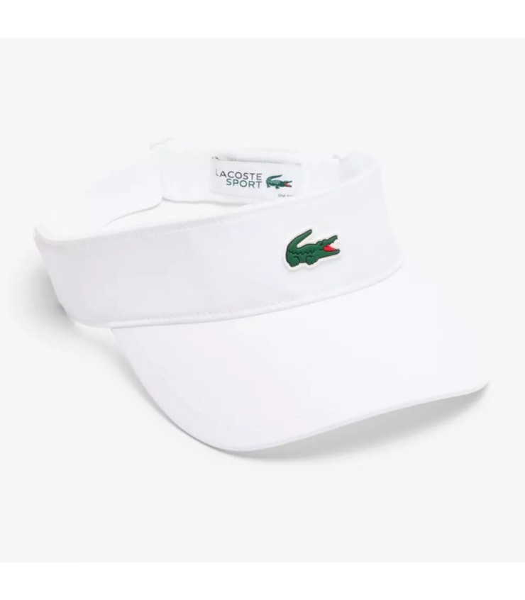 Visera Blanca Lacoste 1