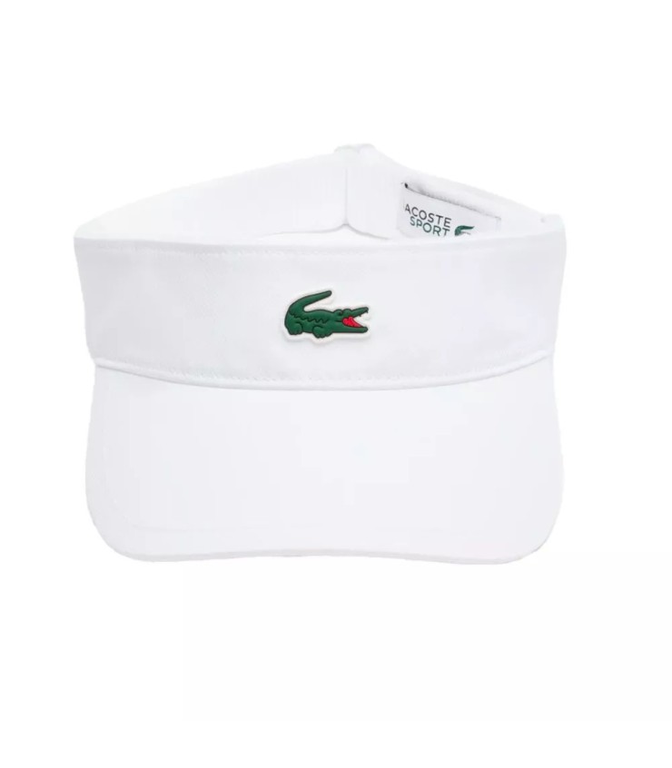 White visor Lacoste 2