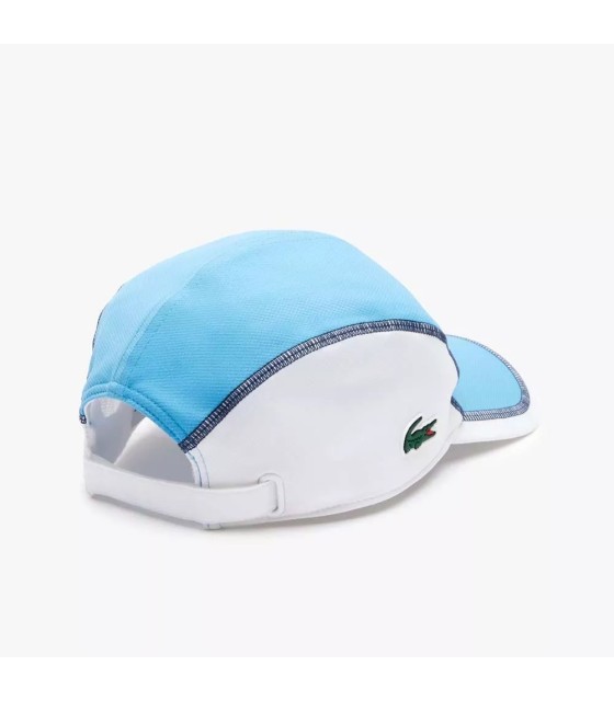 CAP Lacoste Azul / branco bloco de cor 2