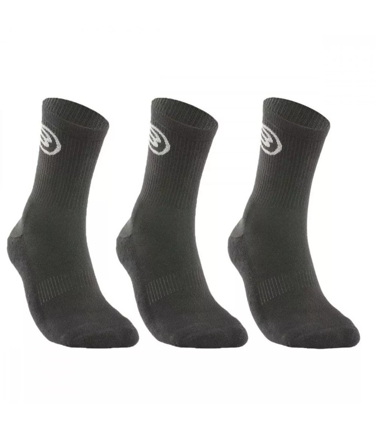 Chaussettes de bullpadel BP252 Noir (3 paires) 1