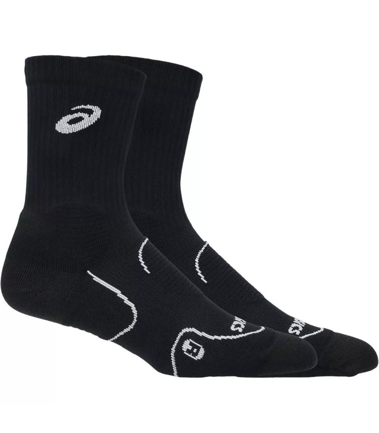 Socken Asics Tennisplatz + Crew Black 1