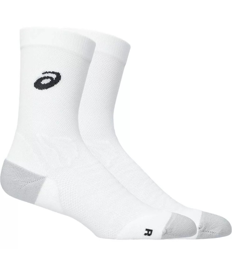 Chaussettes ASICS Tennis Cour de tennis Lightweight + Crew White 1