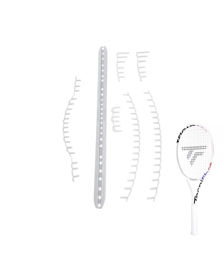 Satz von Protector- und Knopflöcher Tecnifibre T-Fight Isoflex 300/315 (2023) 1