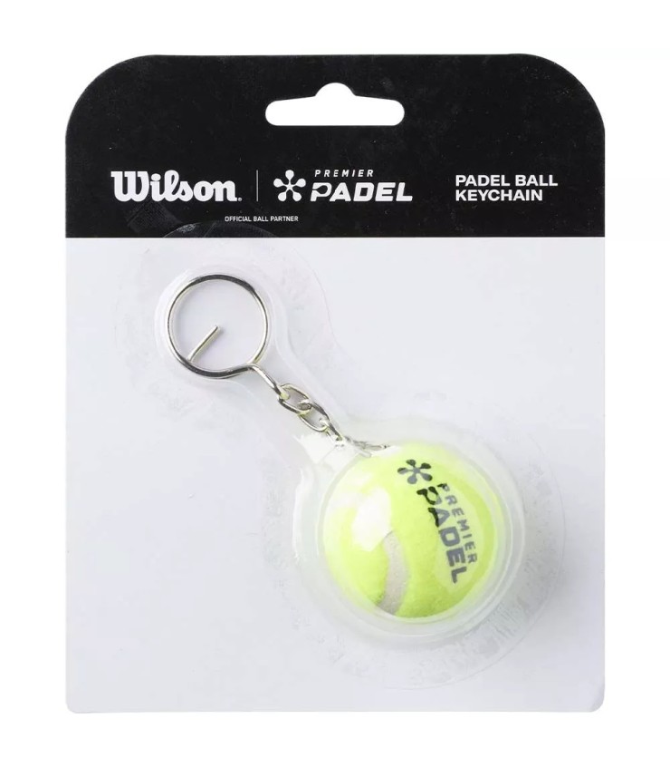 Portachiavi con mini palla a sfera Wilson Premier Padel 1