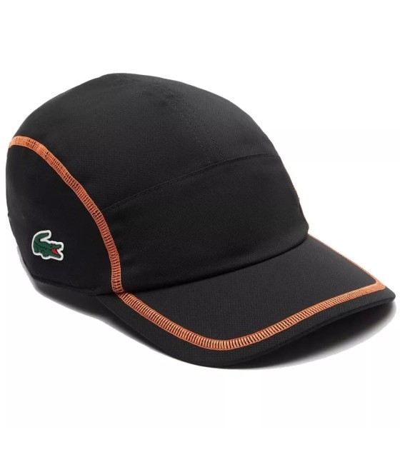 Capuchon de couleur noir Lacoste 1