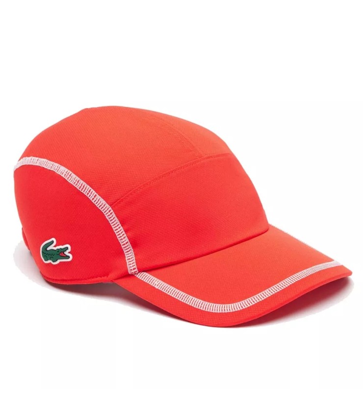 Cap Lacoste Colore rosso-blocco 1
