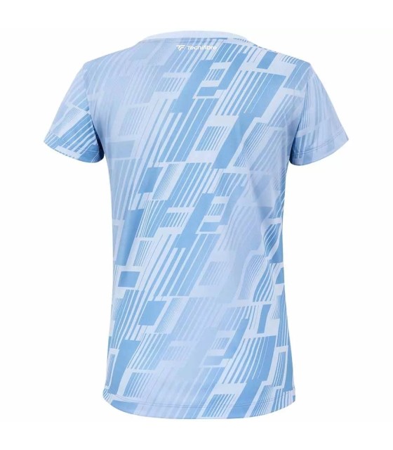 Camiseta Tecnifibre Infini Tee X-Loop Mujer Azul Cielo 2