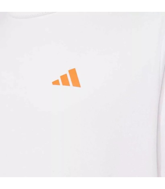 Adidas Pro Junior Melbourne T-Shirt White / Orange 3