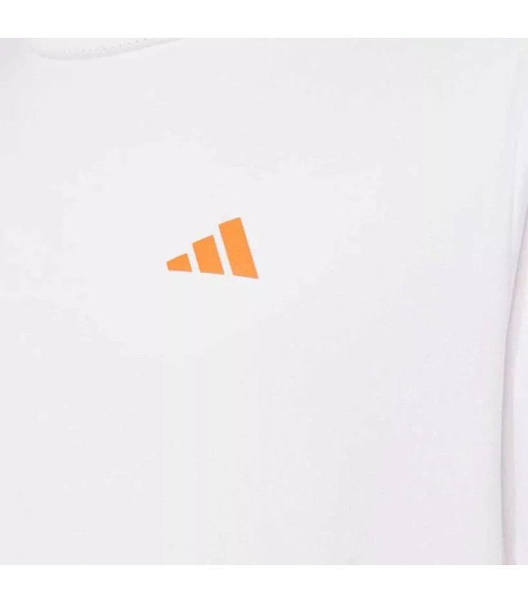 Adidas Pro Júnior Melbourne T-shirt Branco / Laranja 3