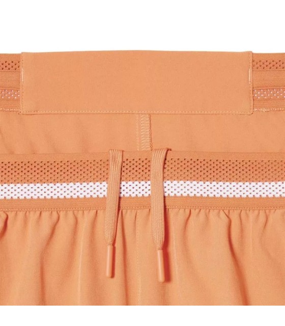 Pantaloni corti Lacoste Tennis x Novak Djokovic Arancione 4