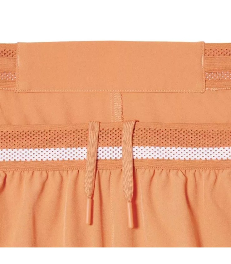 Pantaloni corti Lacoste Tennis x Novak Djokovic Arancione 4