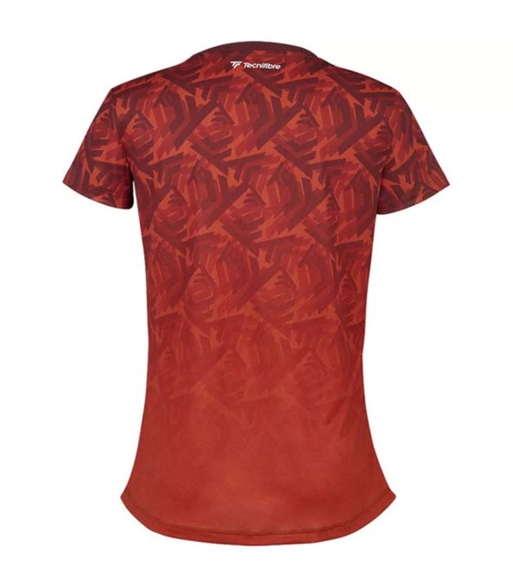 Camiseta Roja para Mujer Tecnifibre Infini Tee X-Loop 2