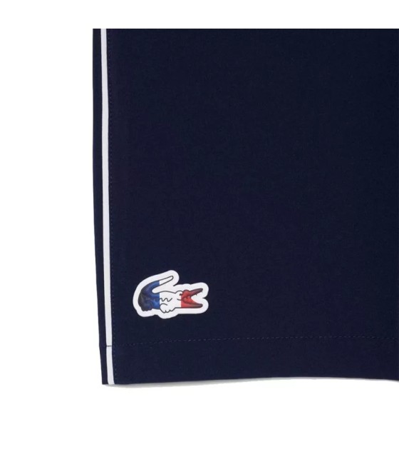 Short Lacoste Equipo de Francia de Tenis Azul marino 3