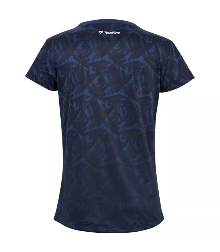 Tecnifibre Infini Tee X-Loop Damen T-Shirt Dunkelblau | Ipontennis