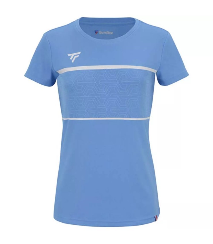Tecnifibre Team Tech Girl Light blue T-Shirt | IPONTENNIS
