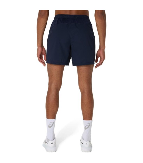 Short Asics Court Azul marino 2