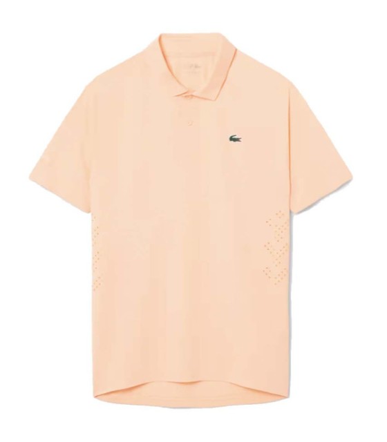 Polo Lacoste Tenis Novak Djokovic En Pista Naranja 1