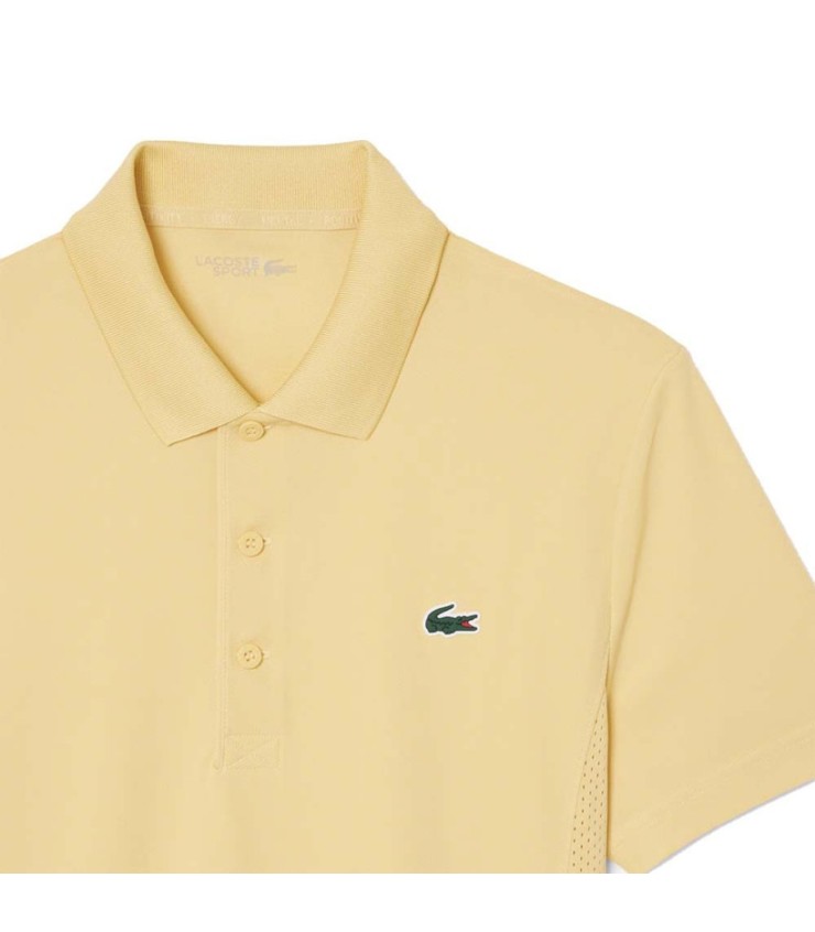 Polo Lacoste Tennis Novak Djokovic Yellow 2