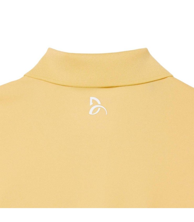 Polo Lacoste Tennis Novak Djokovic Giallo 4