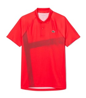 Polo Lacoste Tenis Novak Djokovic Jugador París Rojo 1