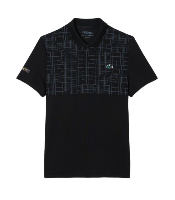 Polo Lacoste Tennis novak djokovic noir 1