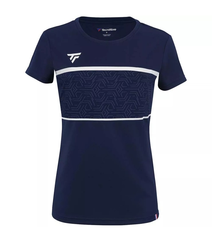 Tecnifibre Team Tech Woman Navy Blue T-Shirt | IPONTENNIS