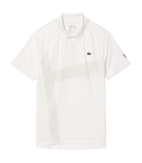 Polo Lacoste Tenis Novak Djokovic Jugador Blanco 1