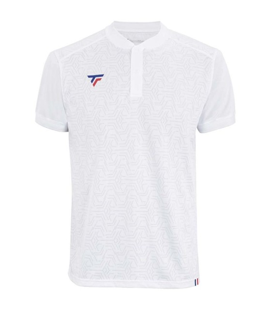 Polo Tecnifibre Team Malla Blanco 1