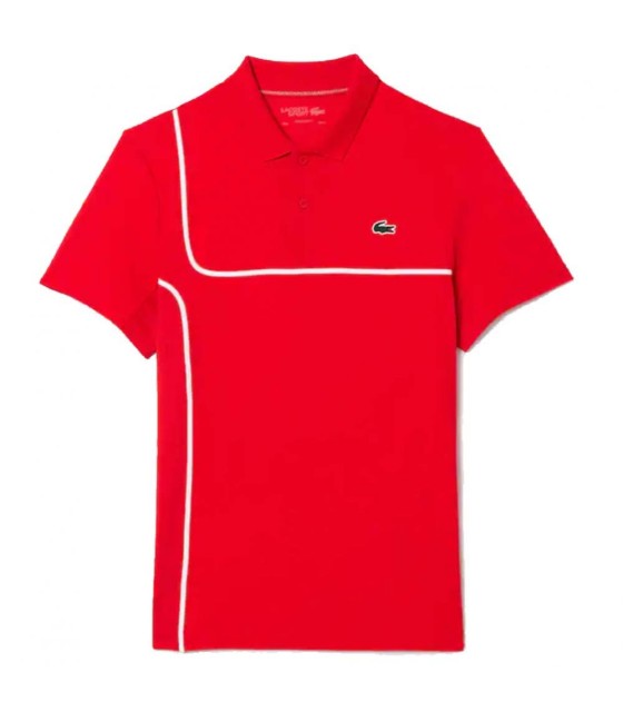 Polo Lacoste Tennis rosso 1