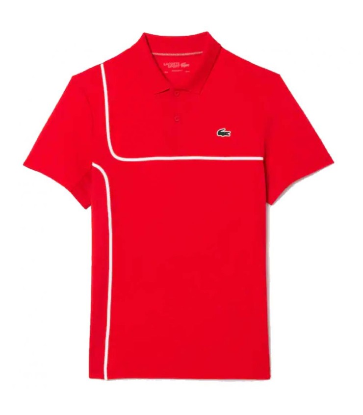 Polo Lacoste Roter Tennis 1