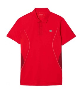 Polo Lacoste Tennis Monte-Carlo Novak Djokovic Rouge 1