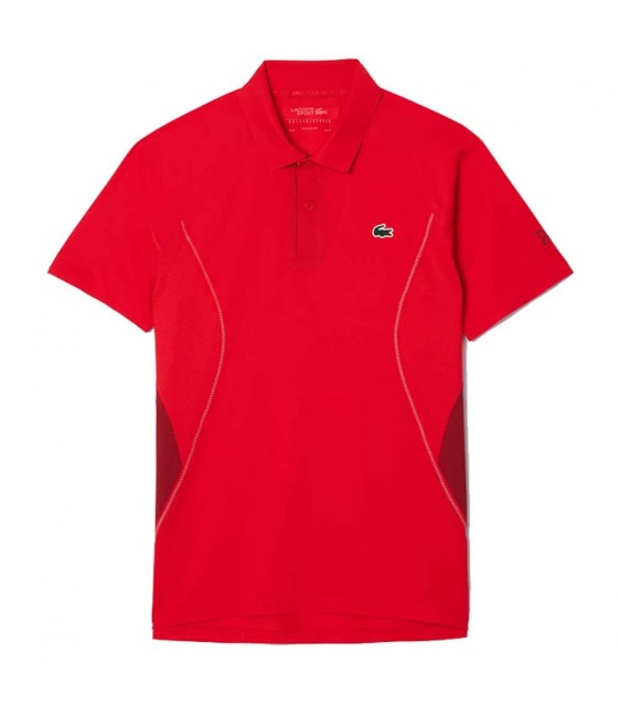 Polo Lacoste Tennis Monte-Carlo Novak Djokovic Red 1