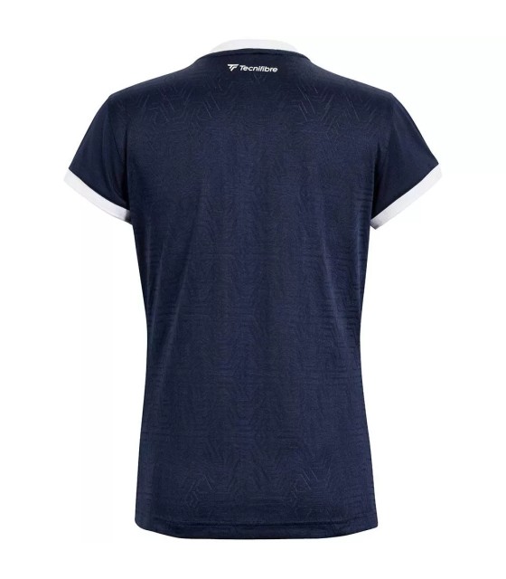 Marineblaues Damen-Poloshirt Tecnifibre Team Mesh | Ipontennis