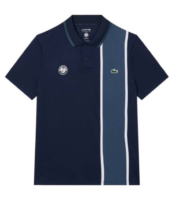 Polo Lacoste Sport Roland Garros Navy Blue 1