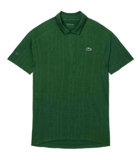 Polo Lacoste Tennis Novak Djokovic on green track 1