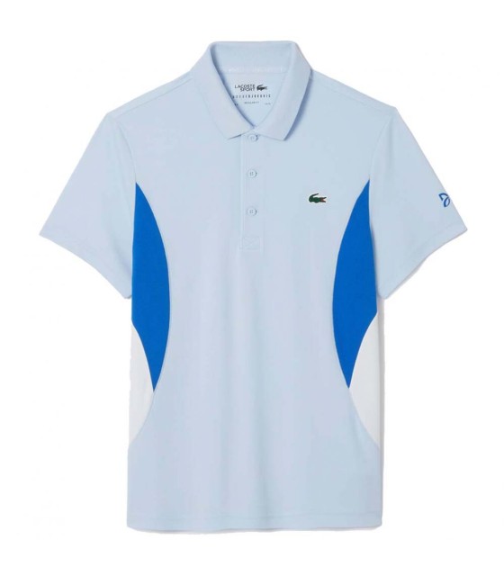 Polo Lacoste Tenis Novak Djokovic Azul claro 1