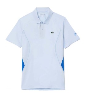 Polo Lacoste Tennis Melbourne Novak Djokovic Blue Light 1
