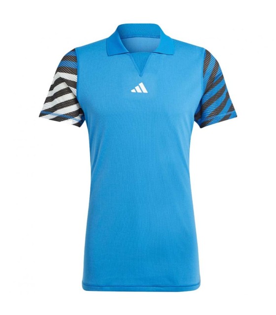 Polo adidas new-york calor.rdy freelift azul 1