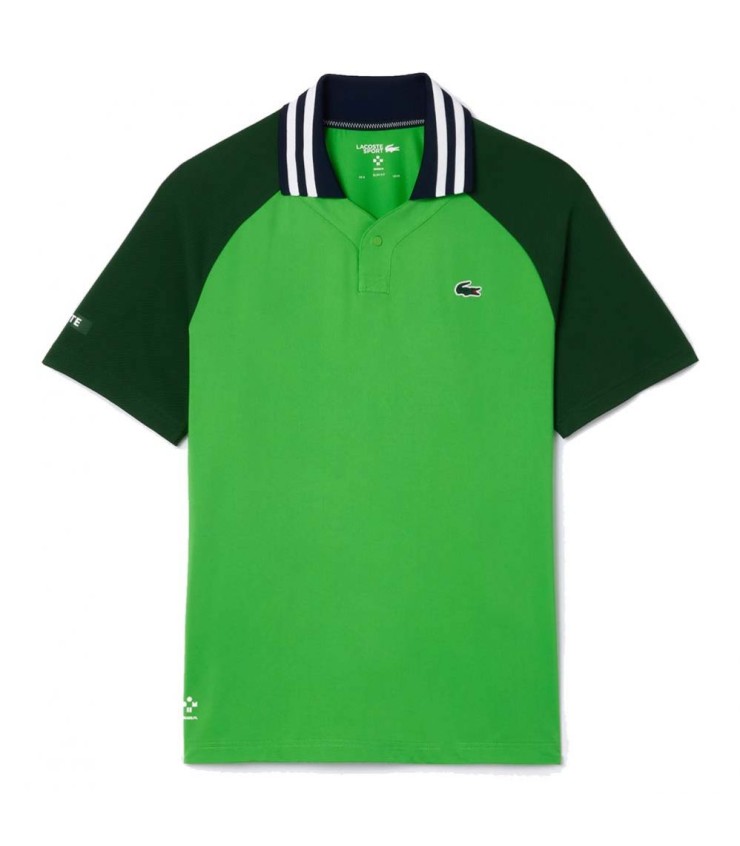 Polo Lacoste Tennis Melbourne Daniil Medvedev Green 1
