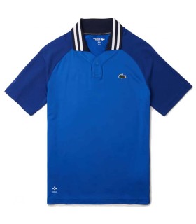 Polo Lacoste Tenis Daniil Medvedev Azul 1