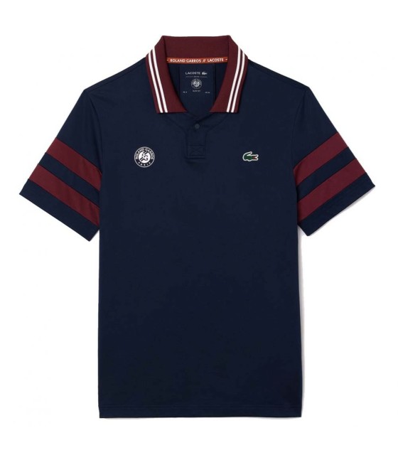 Polo Lacoste Tenis Daniil Medvedev Roland Garros Azul marino 1