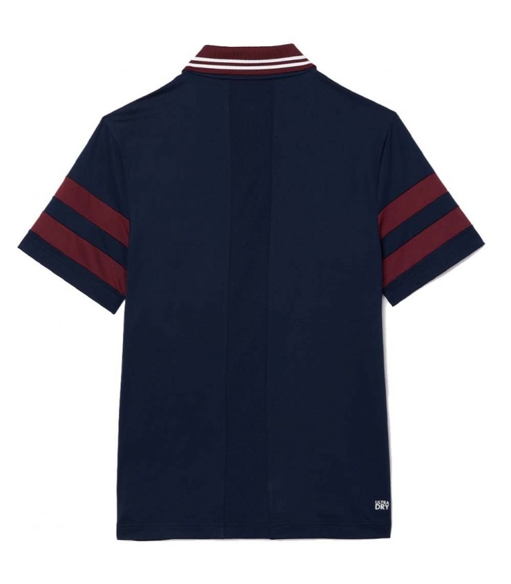 Polo Lacoste Tenis Daniil Medvedev Roland Garros Azul marino 2