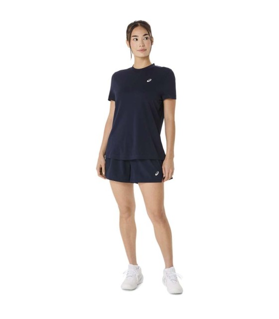 T-shirt ASICS Court SS Navy Blue Woman 4