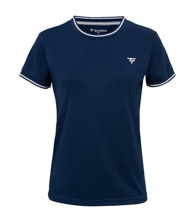 Camiseta Tecnifibre Team Tech Mujer Azul marino 1