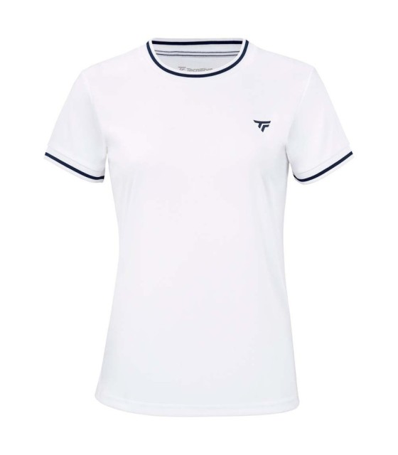 Technifibre Team Tech T-Shirt White Woman 1