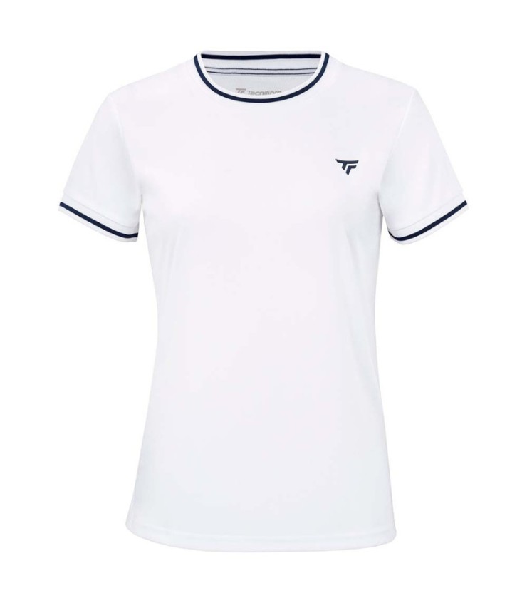 Technifibre Team Tech T-Shirt White Woman 1