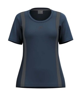 Camiseta Head Club 25 Tech Mujer Azul marino 1